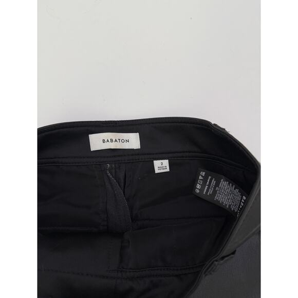 Aritzia Babaton high rise leather pants - size 2 - Picture 8 of 9